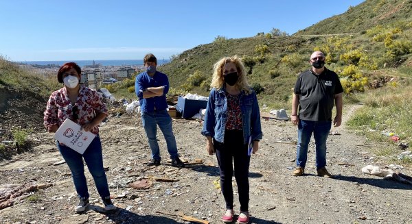 Podemos e IU exigen al alcalde cumplir el acuerdo del Pleno para crear un parque en Monte Coronado