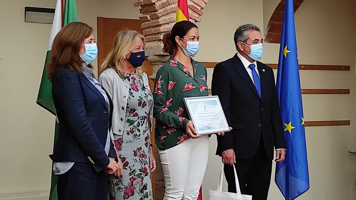 EL Hospital Quirónsalud Marbella recibe el reconocimiento a su labor asistencial a pacientes Covid
