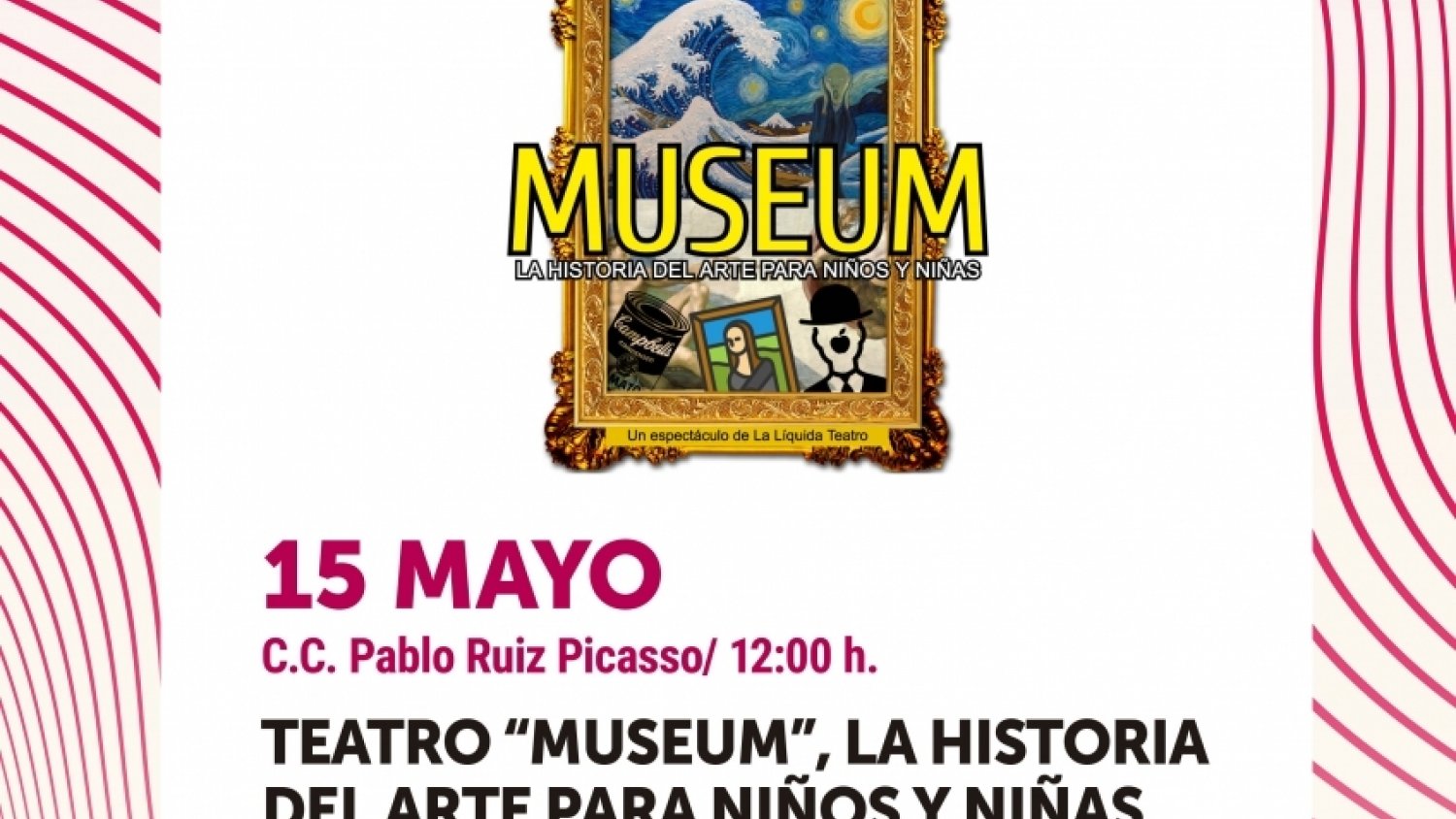 Torremolinos acerca la Historia del Arte a los niños y niñas a través del espectáculo 'Museum'