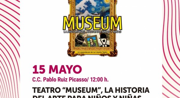 Torremolinos acerca la Historia del Arte a los niños y niñas a través del espectáculo 'Museum'