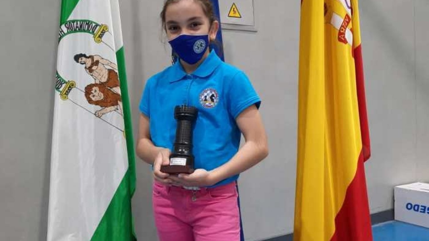 Marta Camacho Valadez, alumna de la EMAE, es proclamada en Mijas Campeona de Andalucía Sub-10