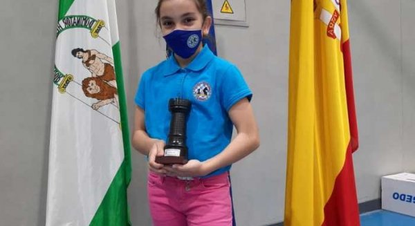 Marta Camacho Valadez, alumna de la EMAE, es proclamada en Mijas Campeona de Andalucía Sub-10
