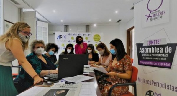 La Asamblea de Mujeres Periodistas inaugura la exposición virtual coincidiendo con su tercer aniversario