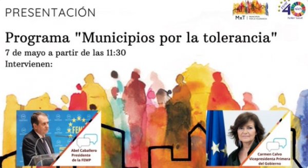 La ciudad de Málaga se integra en el programa “Municipios por la tolerancia”