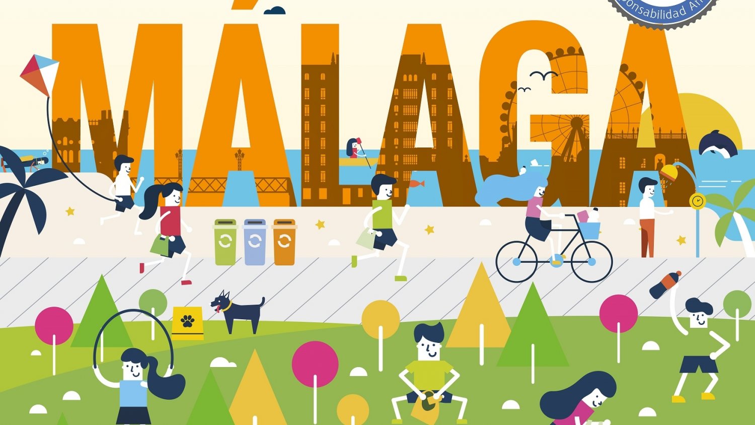 El Ayuntamiento de Málaga se suma el 16 de mayo al 'Nationale-Nederlanden Plogging Tour’