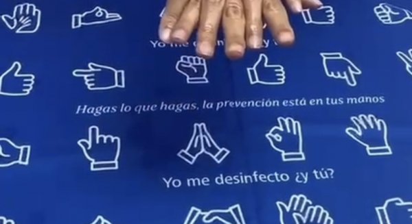 Profesionales del Clínico participan en un video para promocionar la cultura de higiene de manos