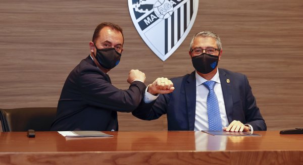 Diputación se convierte en el principal patrocinador del Málaga CF durante las dos próximas temporadas