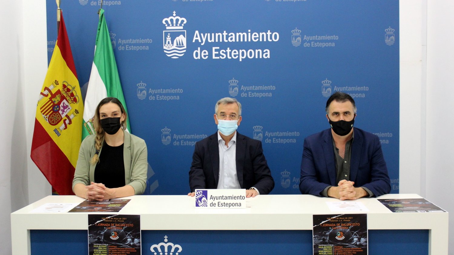 Estepona celebra una Jornada de Baloncesto con Joe Arlauckas, Berni Rodríguez, Alfonso Sánchez y Anna Cruz