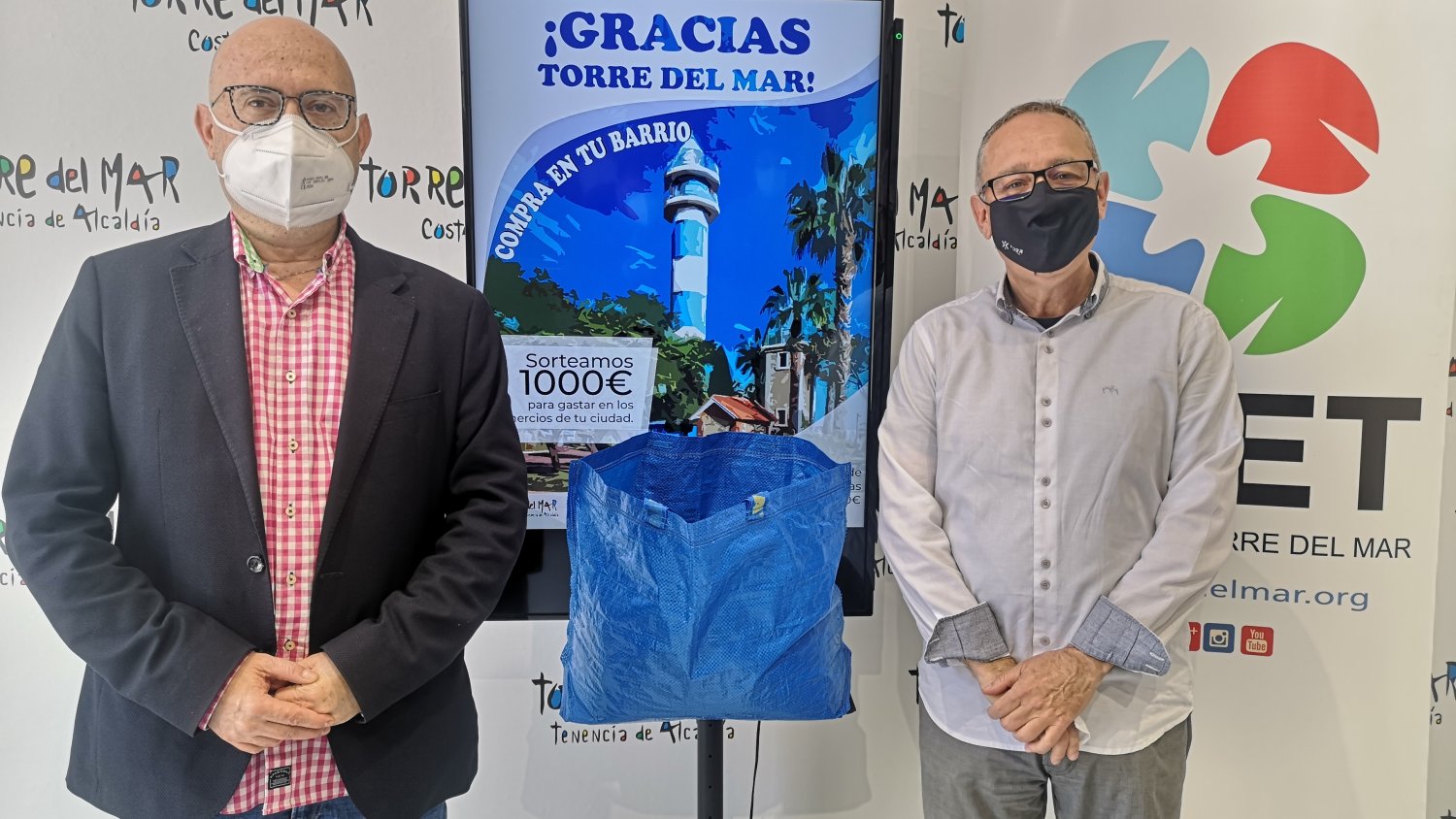 La campaña 'Gracias Torre del Mar' suma 10.000 participantes en más de 100 comercios vinculados