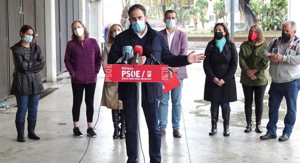 PSOE Málaga exige al Ayuntamiento y a la Junta una mayor preocupación por los centros educativos