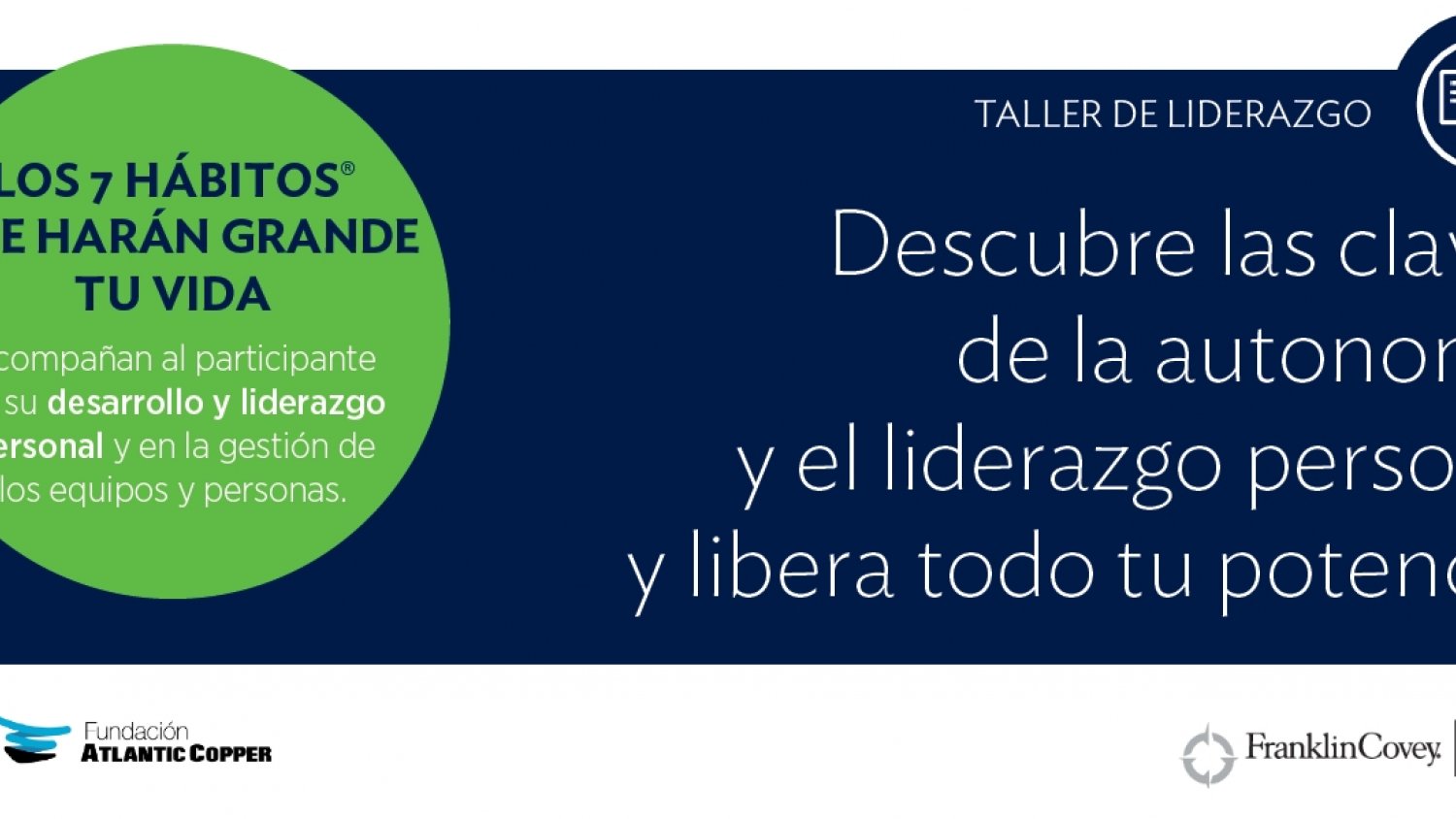 La UNIA presenta la tercera edición del Taller de Liderazgo basado en principios efectivos