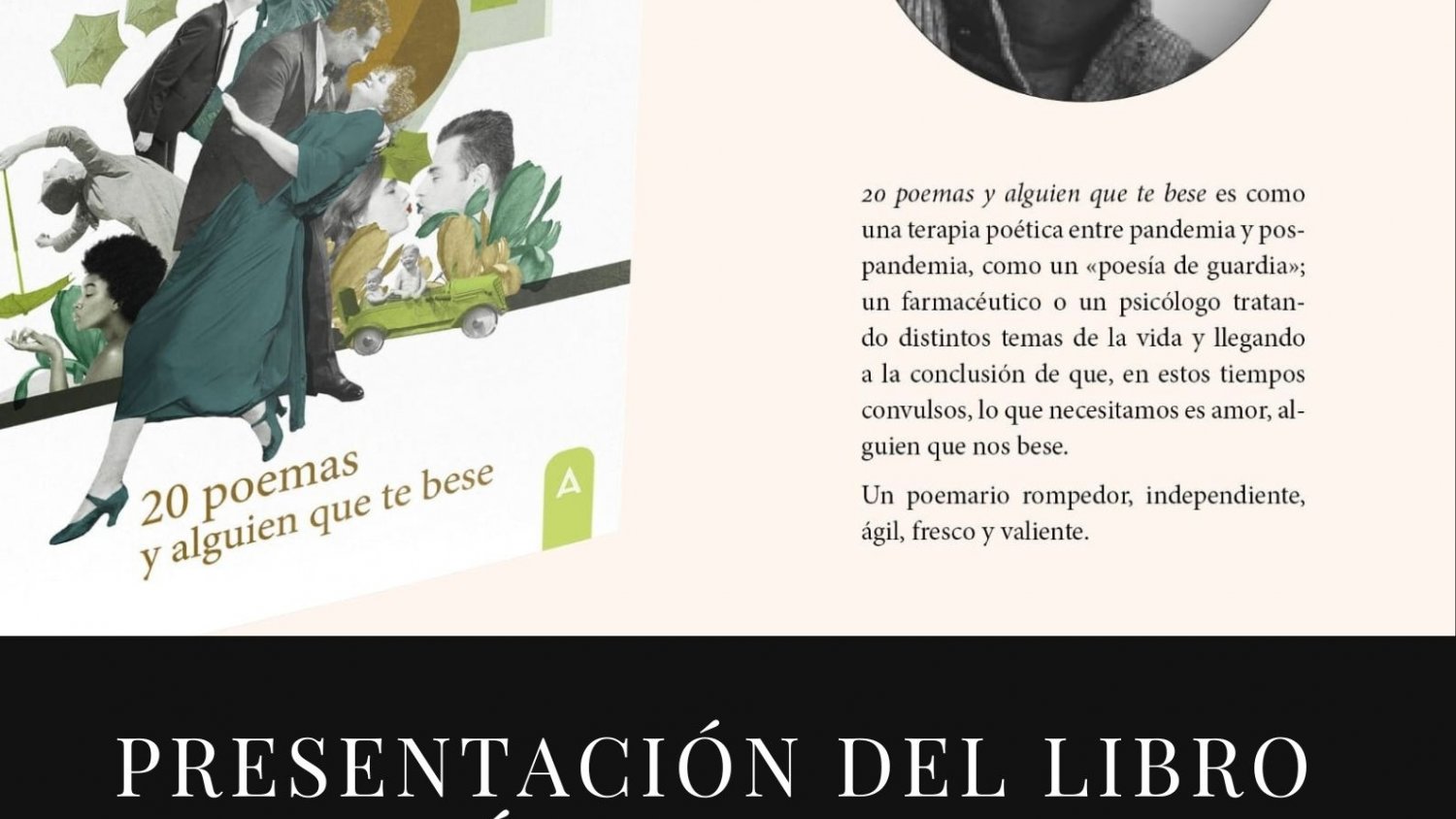 Tomás Mielke presenta su libro ‘20 poemas y alguien que te bese’ en la Casa de Las Tejerinas