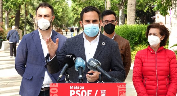 El PSOE Málaga propone al alcalde un pacto para definir un modelo de ciudad que evite más proyectos fantasmas