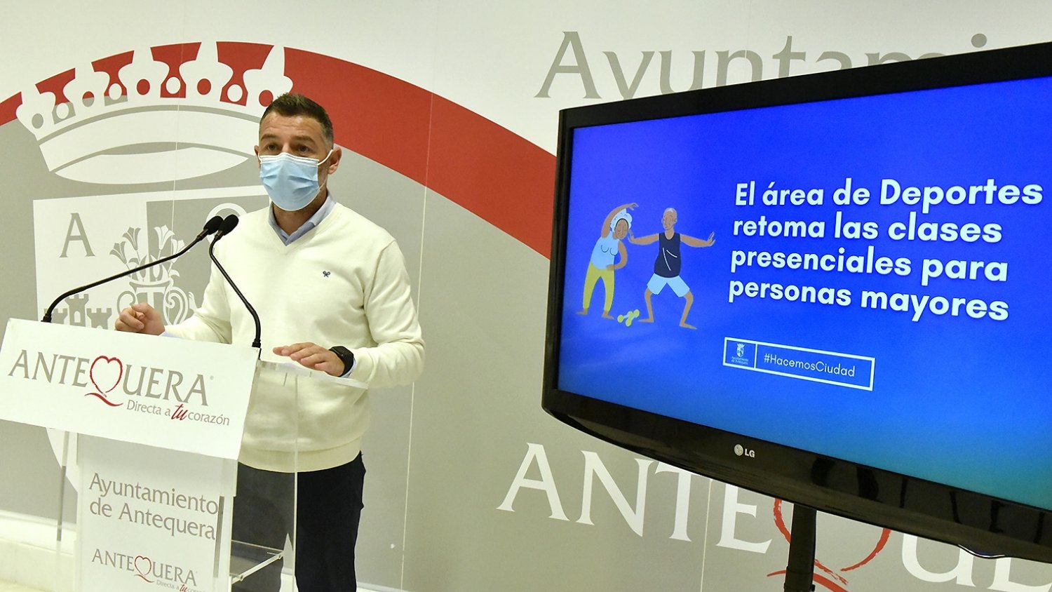 Antequera confirma la reanudación presencial del programa deportivo para personas mayores