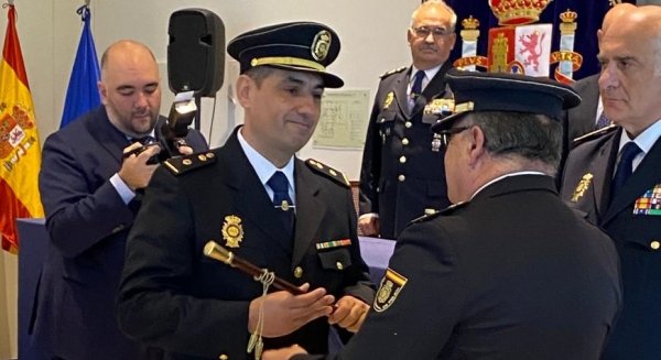 Marcos Romarís toma posesión como nuevo jefe de la Policía Nacional en Antequera