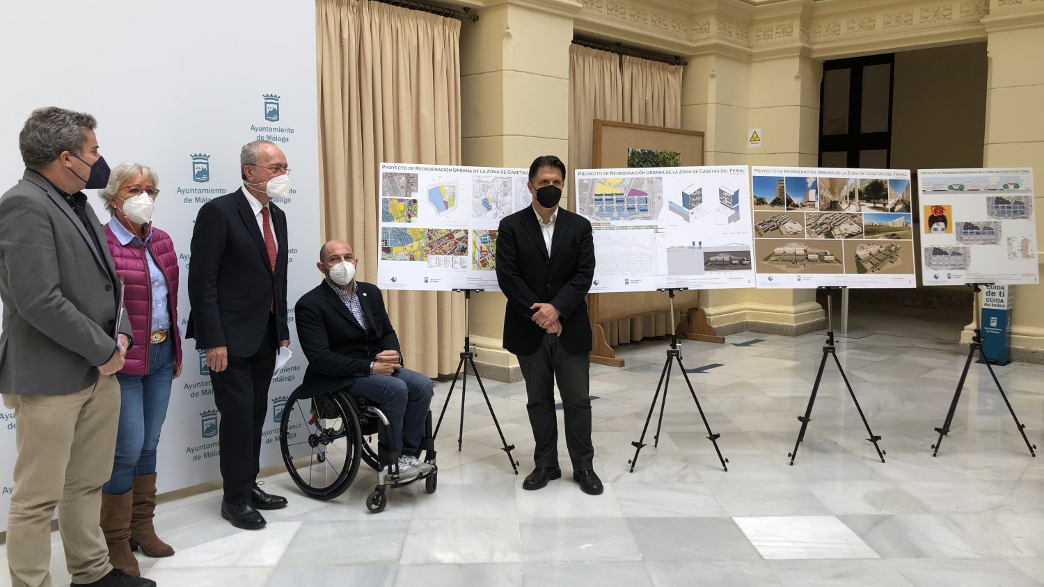 El Ayuntamiento de Málaga presenta el proyecto de reordenación urbana del Recinto Ferial