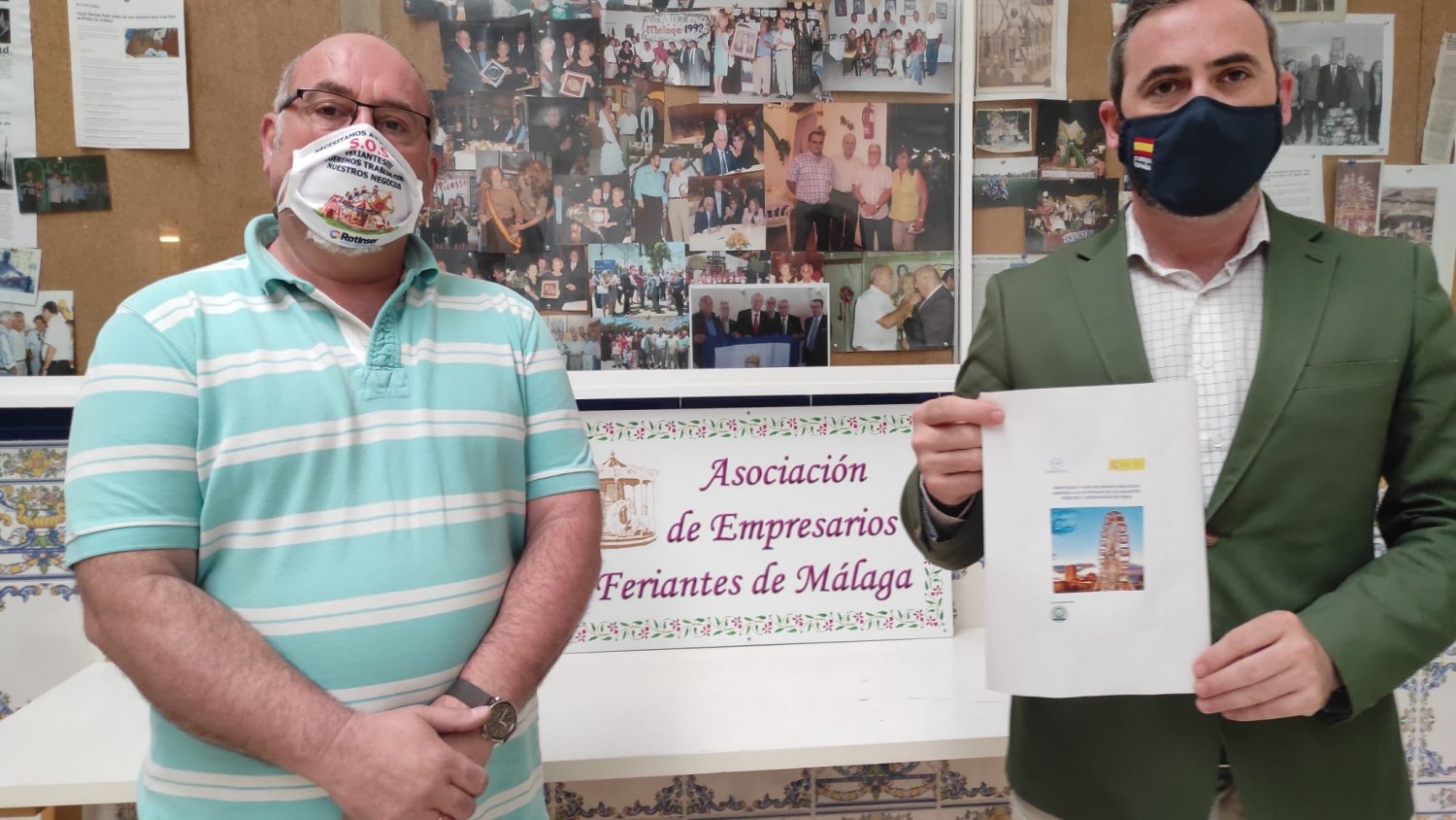 VOX Málaga pide que se autoricen las atracciones feriales durante las fiestas populares de la provincia