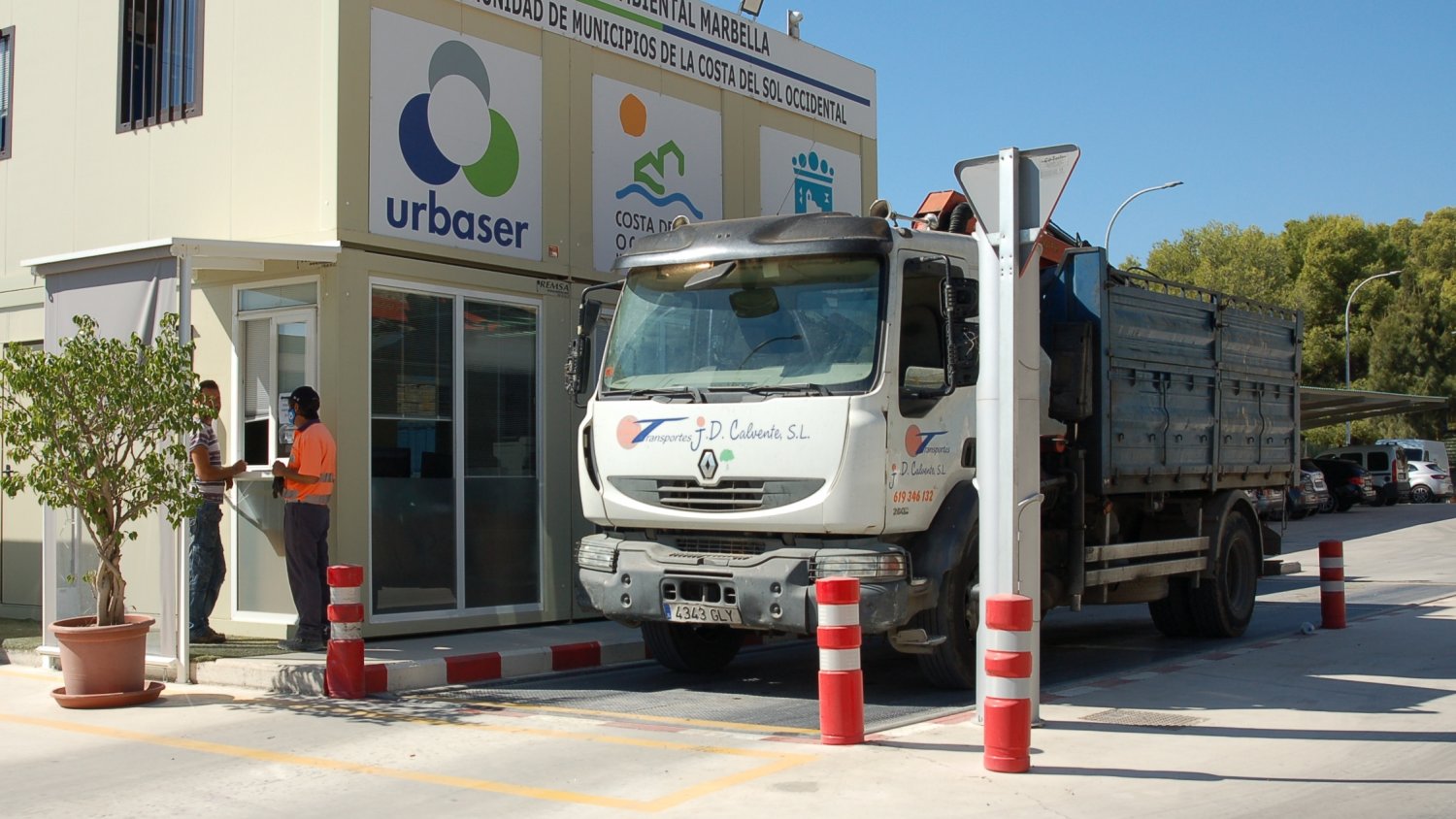 El centro Ambiental de Marbella bate el récord de entradas en marzo con 23.176 toneladas