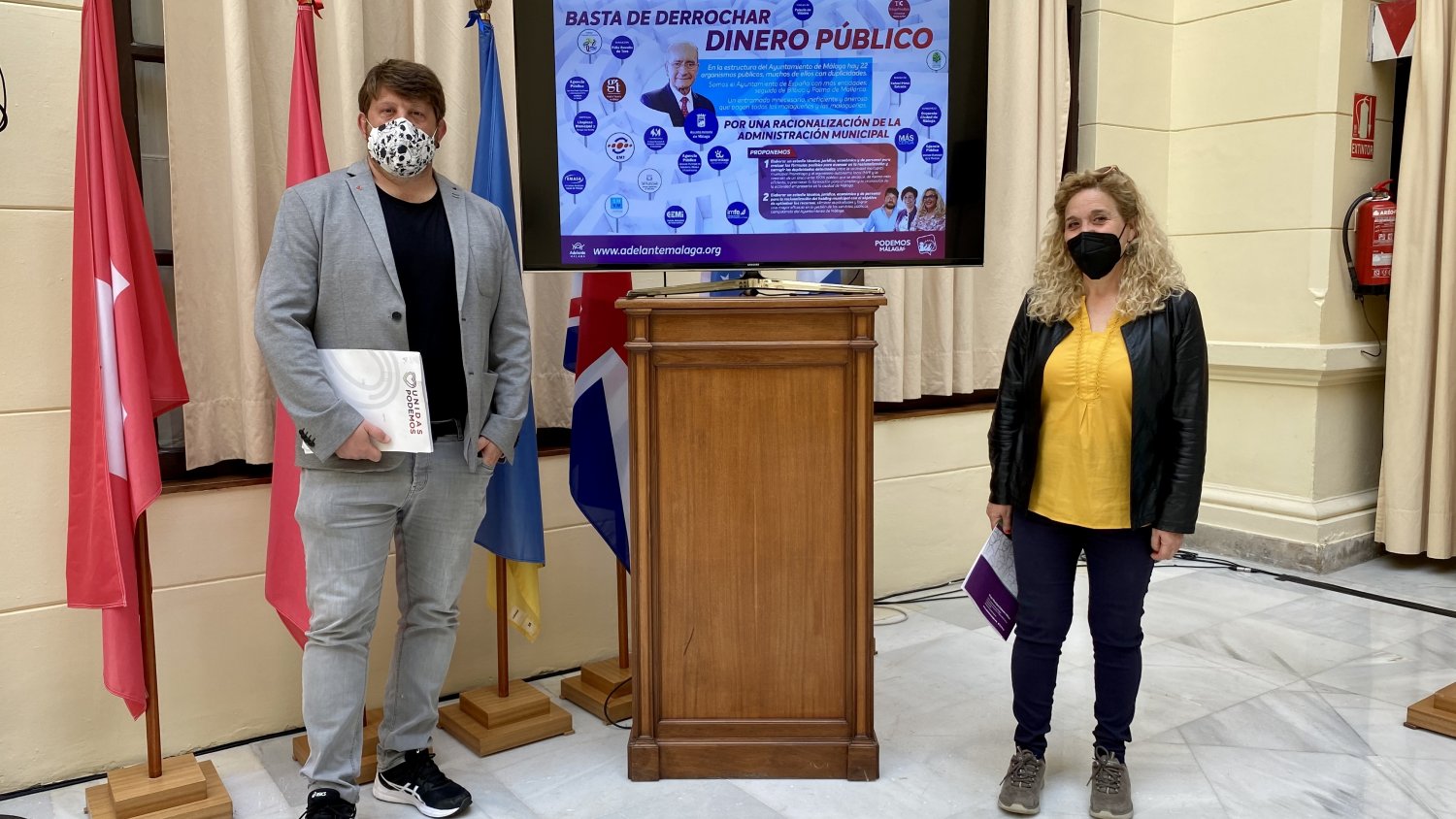 Adelante Málaga pide fusionar el IMFE y Promálaga y eliminar las duplicidades en las entidades del holding