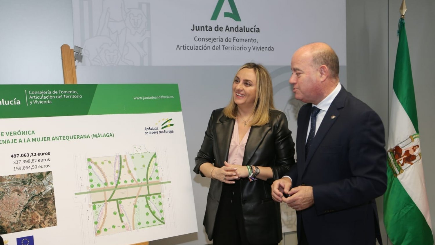 La Junta y el Ayuntamiento crearán un nuevo parque urbano dedicado a la mujer antequerana