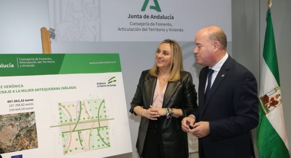 La Junta y el Ayuntamiento crearán un nuevo parque urbano dedicado a la mujer antequerana