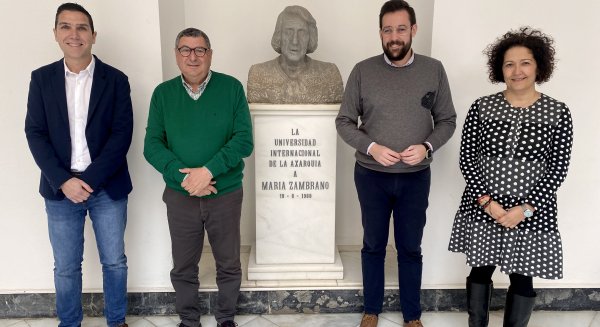 El Gobierno central acepta desarrollar acciones de calado junto con la Fundación María Zambrano de Vélez-Málaga
