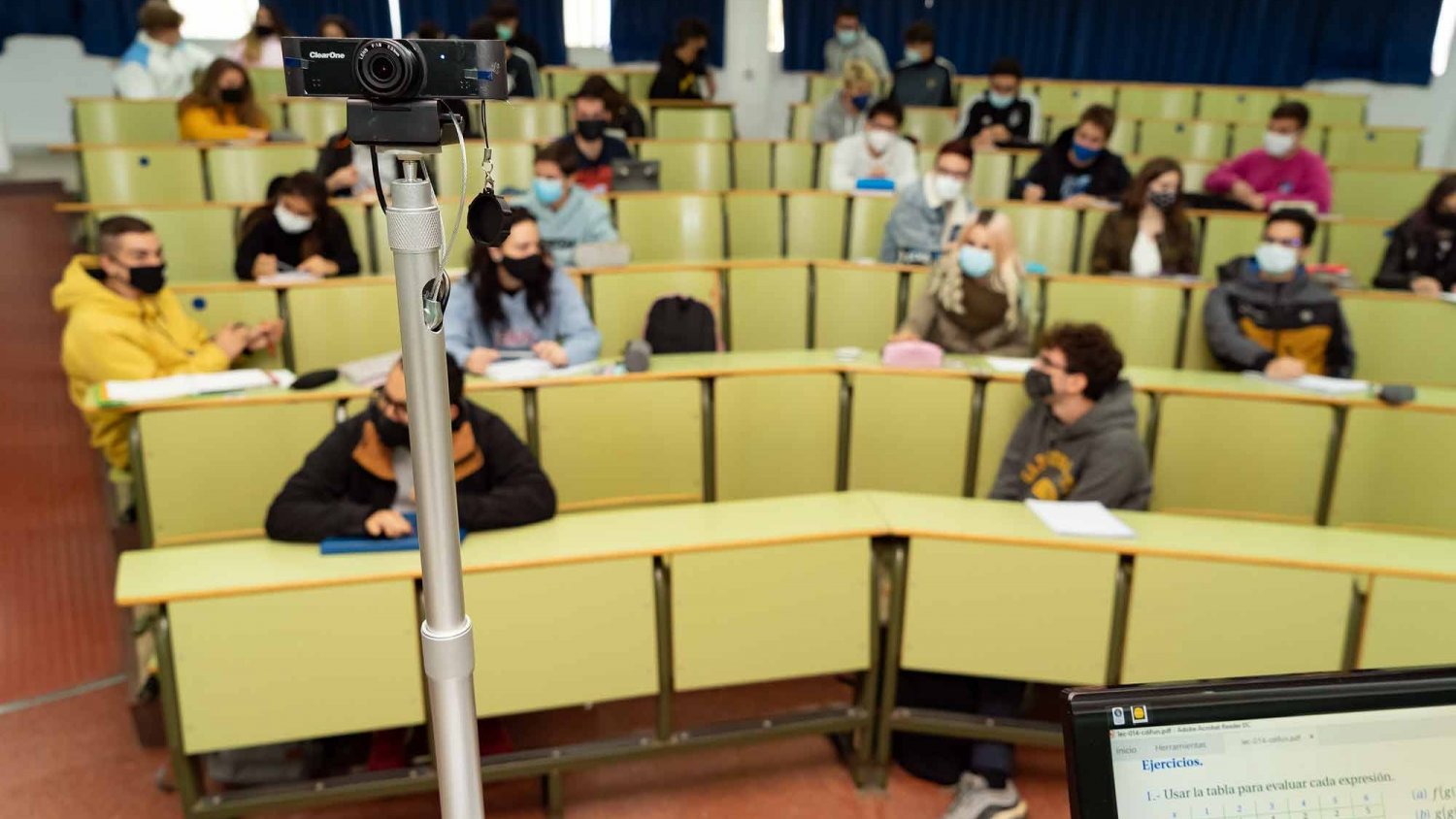 La Universidad de Málaga recupera la docencia bimodal desde la mañana de este lunes
