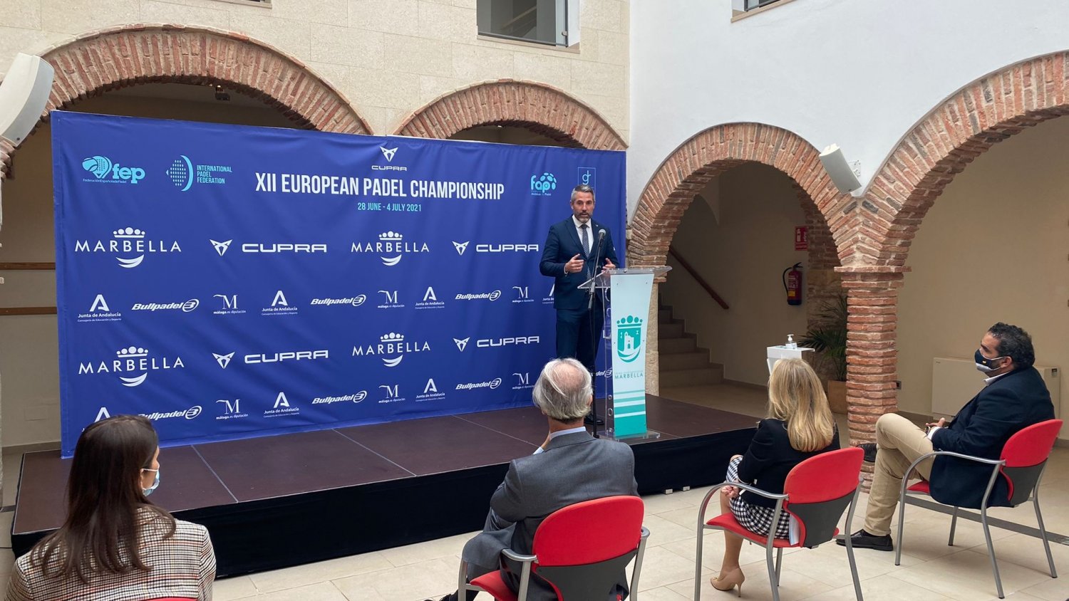 Marbella acoge el XII Campeonato Europeo de Pádel con más de 400 participantes