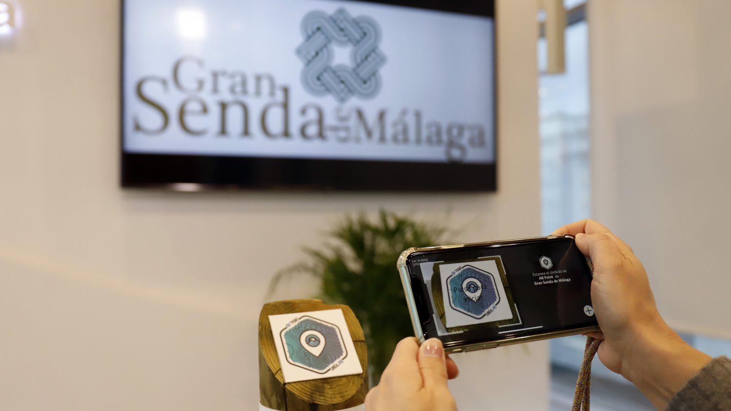 Diputación pone en marcha una app pionera para guiar a los usuarios de la Gran Senda
