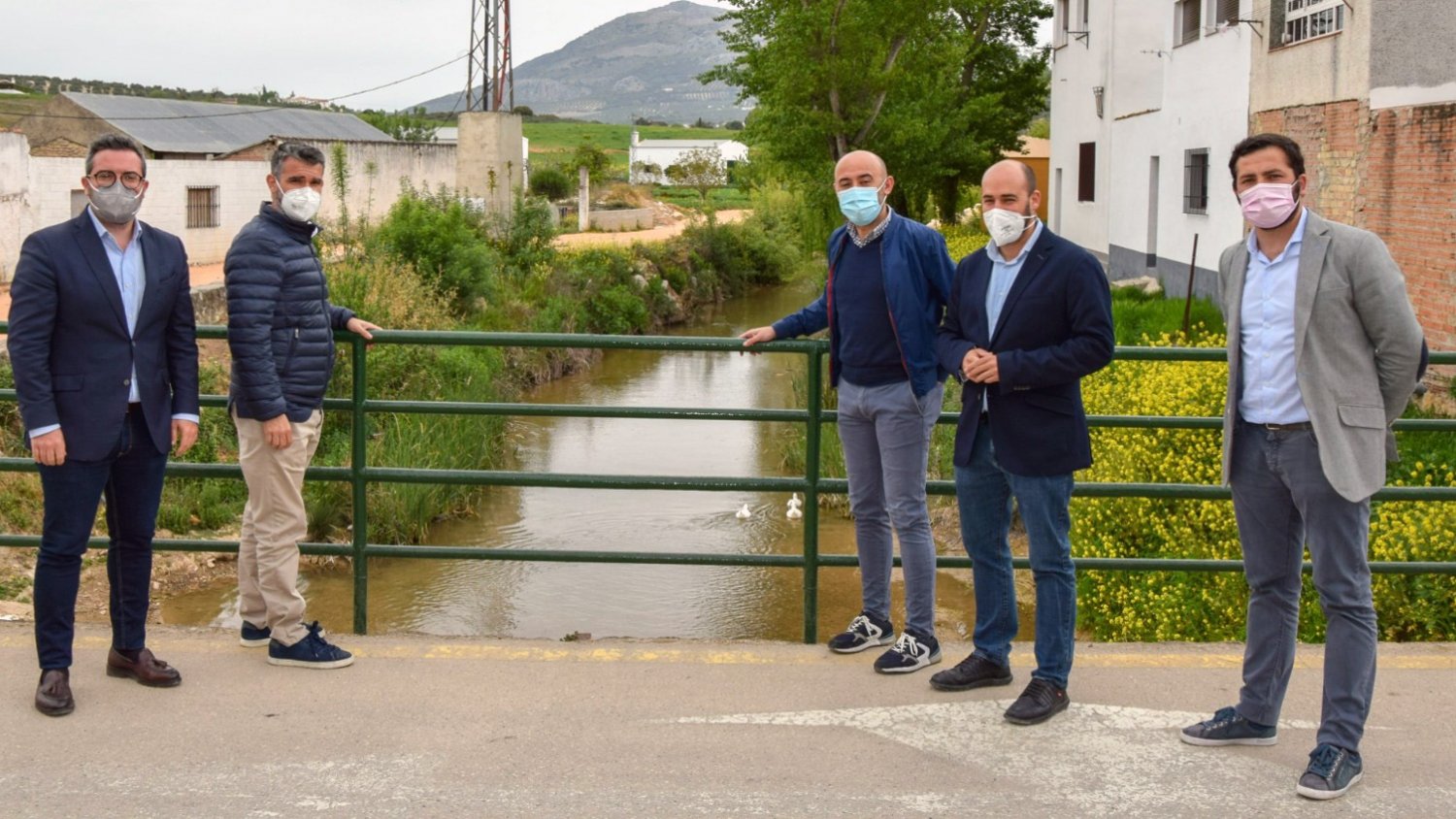 PSOE reclama a Diputación el encauzamiento del Río Guadalhorce por Villanueva del Trabuco