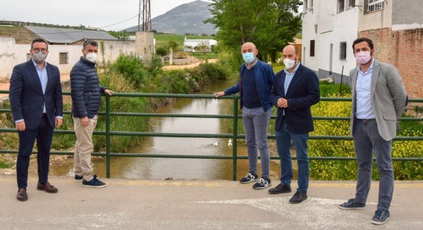 PSOE reclama a Diputación el encauzamiento del Río Guadalhorce por Villanueva del Trabuco