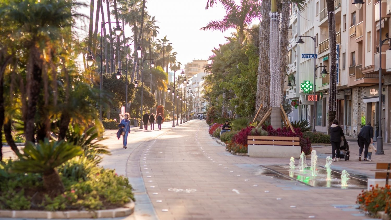Estepona presentará en Fitur el bulevar peatonal que abre la ciudad al mar con el Mirador del Carmen
