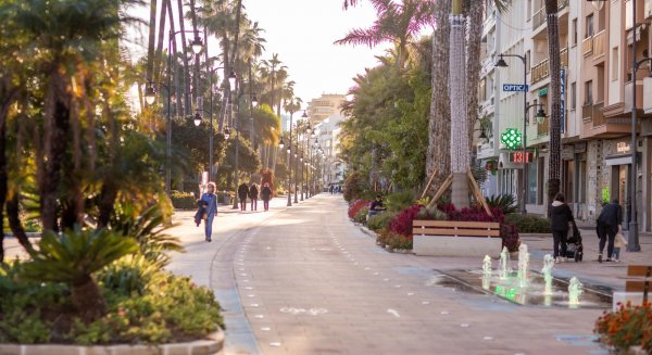 Estepona presentará en Fitur el bulevar peatonal que abre la ciudad al mar con el Mirador del Carmen