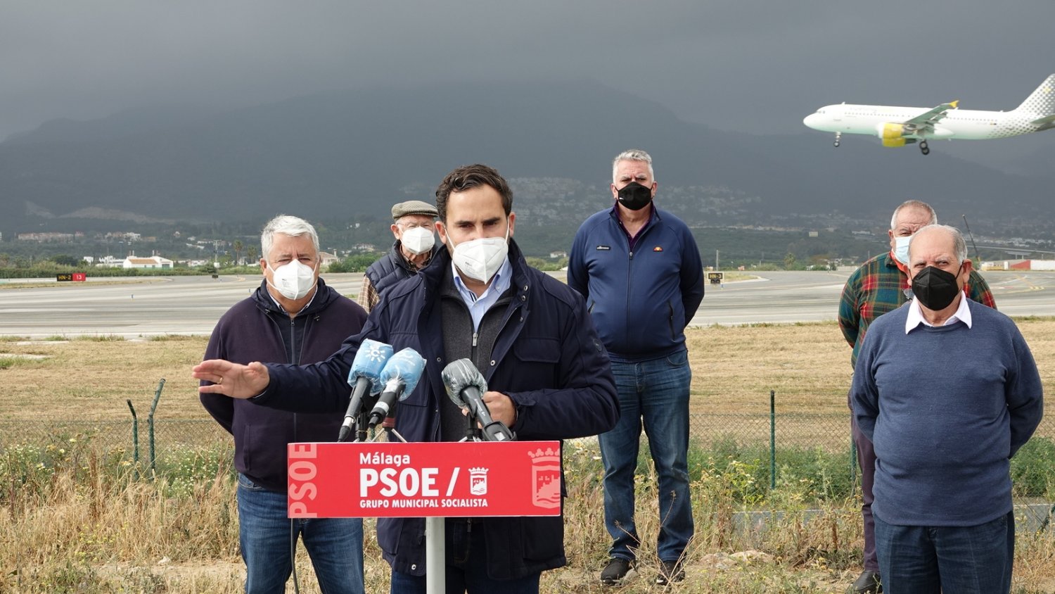 PSOE exige que la ciudad aeroportuaria se quede en Churriana pese a la negativa de la Junta