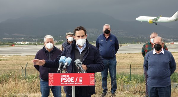 PSOE exige que la ciudad aeroportuaria se quede en Churriana pese a la negativa de la Junta