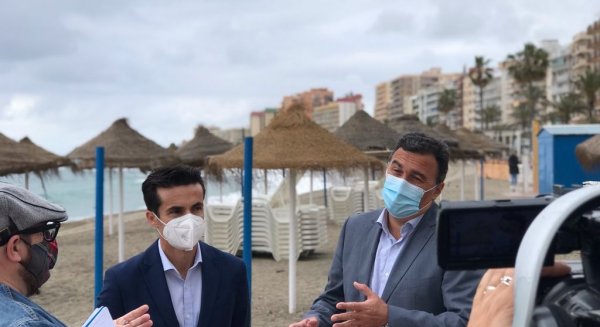 Ciudadanos destaca en Fuengirola el impulso de la Junta al Turismo con el Plan Aire para las playas