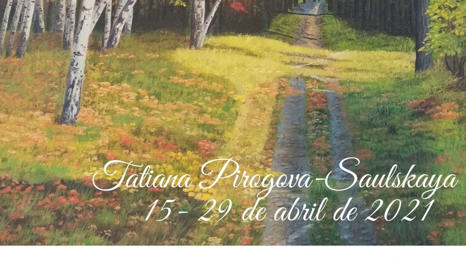 La Casa de Las Tejerinas de Estepona acoge la exposición de la artista Tatiana Pirogova-Saulskaya