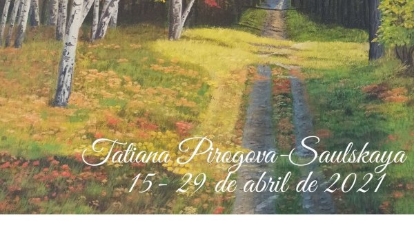 La Casa de Las Tejerinas de Estepona acoge la exposición de la artista Tatiana Pirogova-Saulskaya