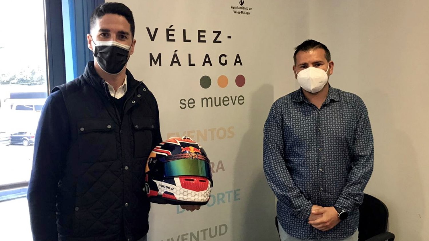 Vélez- Málaga recibe a Víctor Cordero antes de el Campeonato Andaluz de Automovilismo