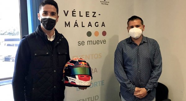 Vélez- Málaga recibe a Víctor Cordero antes de el Campeonato Andaluz de Automovilismo