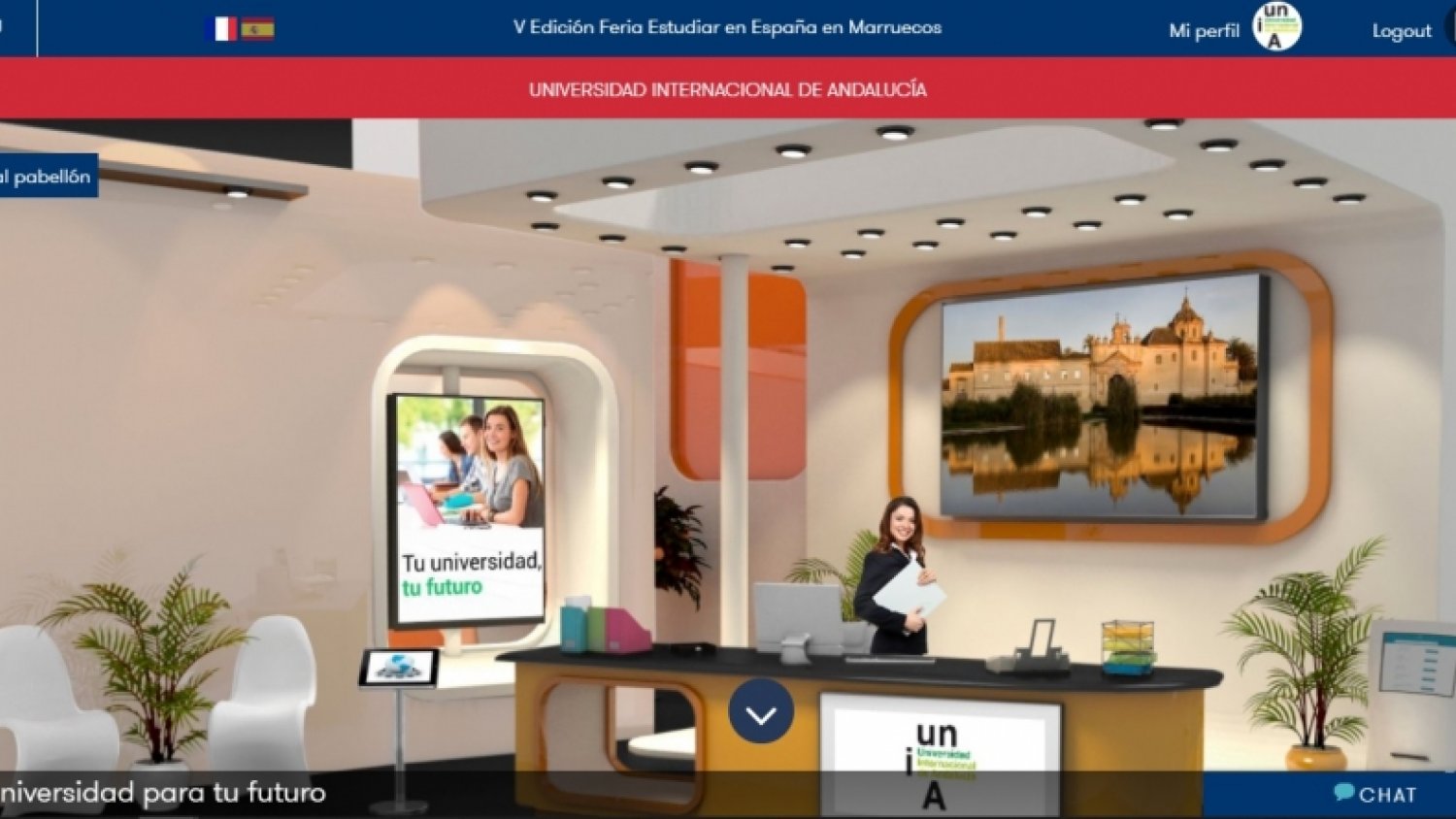 La V feria ‘Estudiar en España’ lleva a la UNIA al Cono Sur para atraer estudiantes internacionales