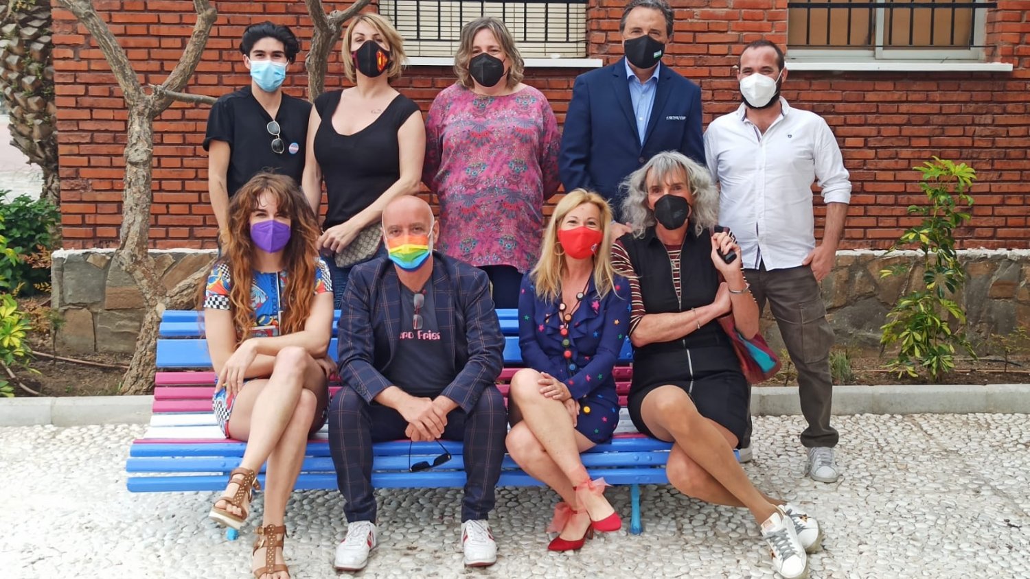El Ayuntamiento de Torremolinos inaugura una plaza dedicada al colectivo trans