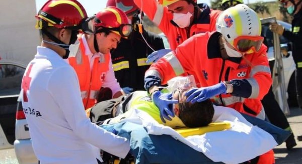 El 061 recibe 71 peticiones de asistencia por accidente de tráfico en Málaga en Semana Santa