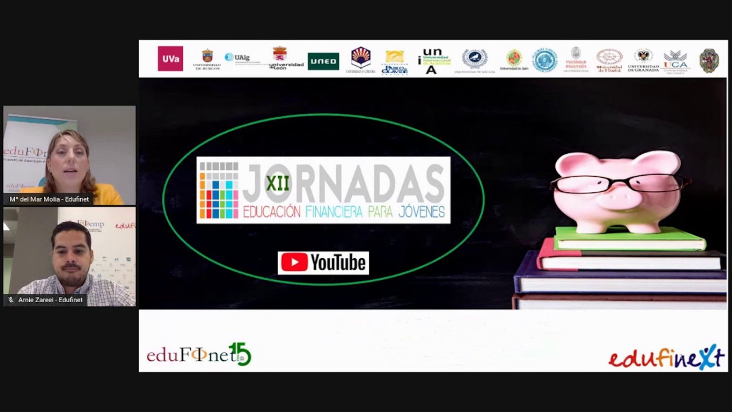 30 provincias participan en las XII Jornadas online de Educación Financiera de Unicaja