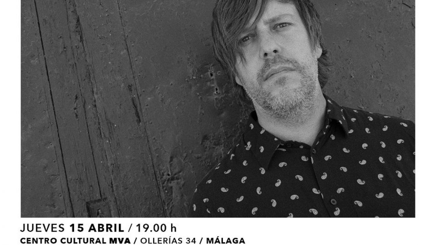 El centro cultural MVA recibe el próximo 15 de abril al cantante de hardcore-rock Dani Llamas