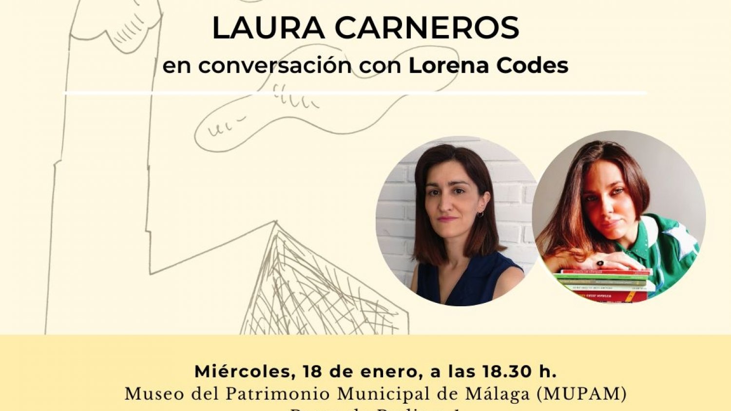 Laura Carneros, protagonista de ‘Málaga de libro’