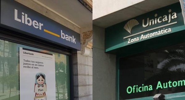 Unicaja Banco y Liberbank sellan mañana su fusión creando el quinto banco del mercado español