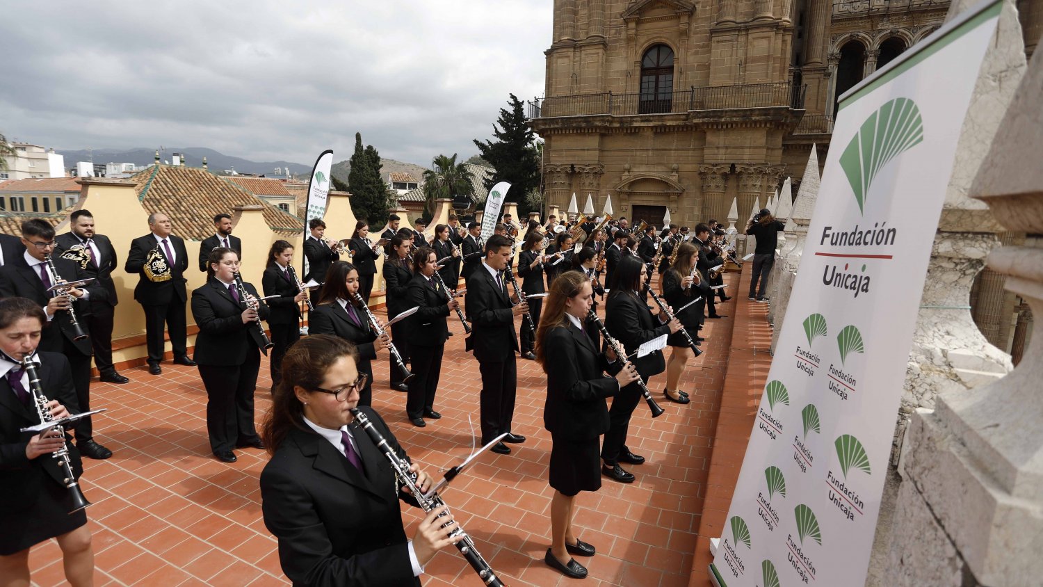 El Centro Cultural Fundación Unicaja de Málaga ofrece conciertos desde su azotea en Semana Santa