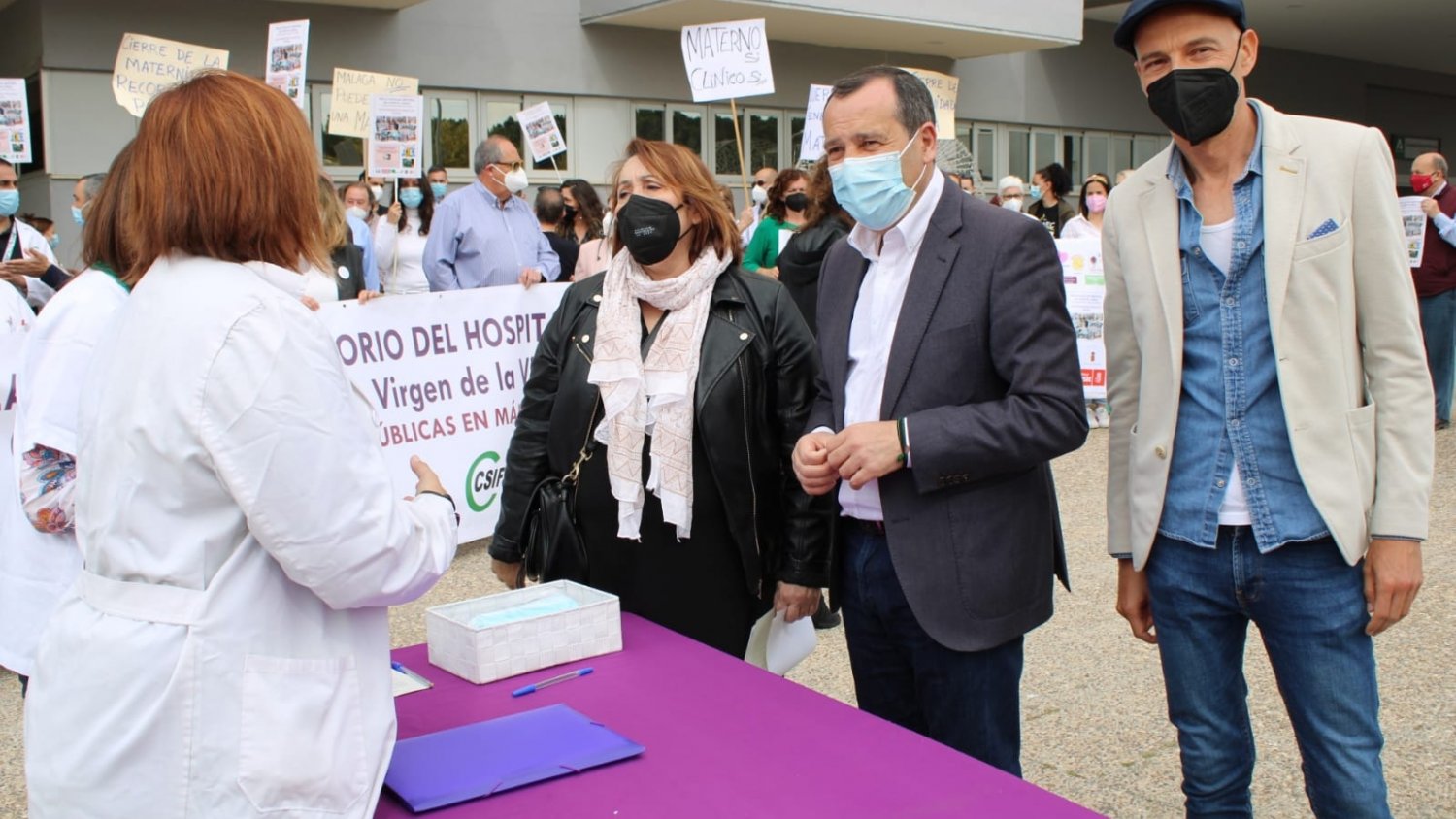 PSOE reclama a la Junta la vuelta del servicio de Maternidad y Ginecología al Hospital Clínico