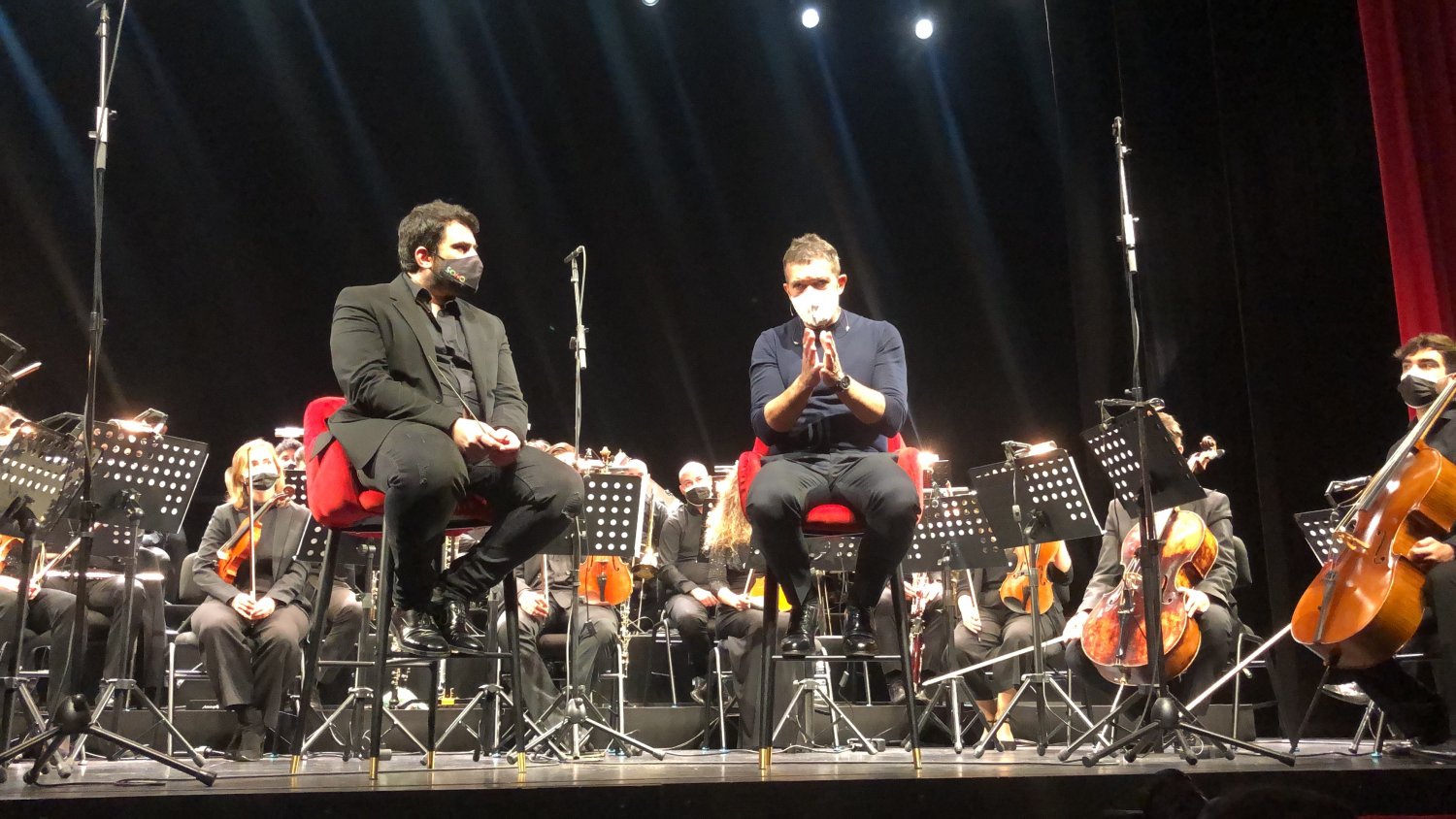 Antonio Banderas presenta la nueva Sinfónica Pop del Teatro Soho Caixa Bank de Málaga